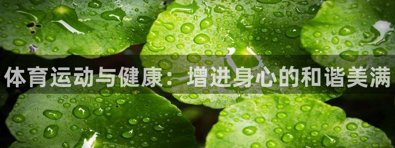MK体育官方正版app集团E.ON：体育运动与健康：