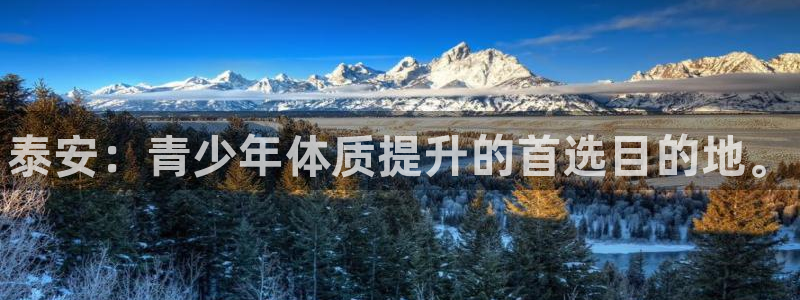 MK体育官方正版app神州：泰安：青少年体质提升的首