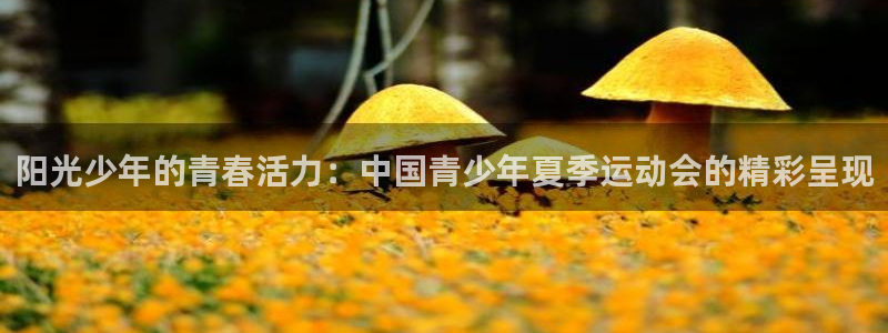 海南MK体育官网下载发展怎么样：阳光少年的青春活力：中国青少